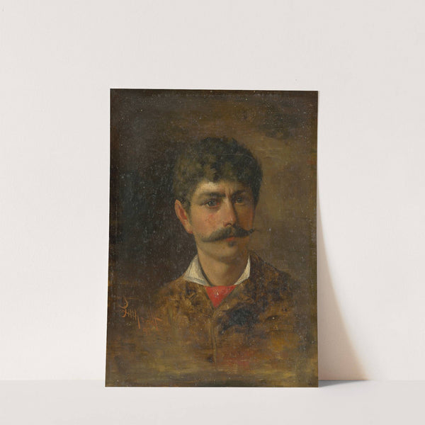 Man with Moustache (1892) by Ľudovít Pitthordt