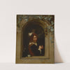 Man with Pipe at the Window by Frans van Mieris the Elder
