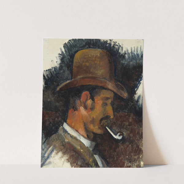 Man with Pipe (1892-1896) by Paul Cézanne
