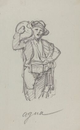 Man with Pitcher