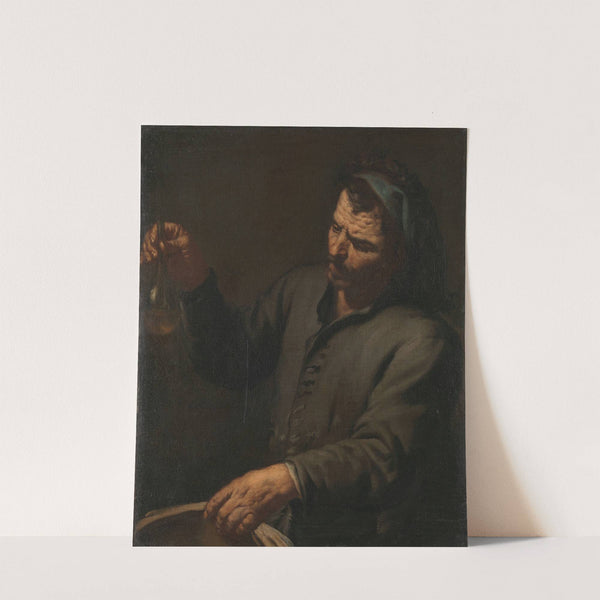 Man with Urine Bottle in his Hand by Antonio Zanchi