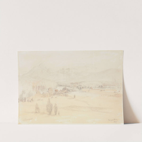 Manapouri (Manipori) Station by Nicholas Chevalier