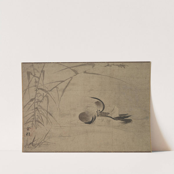 Mandarin Duck (1500s) by Sesson Shūkei
