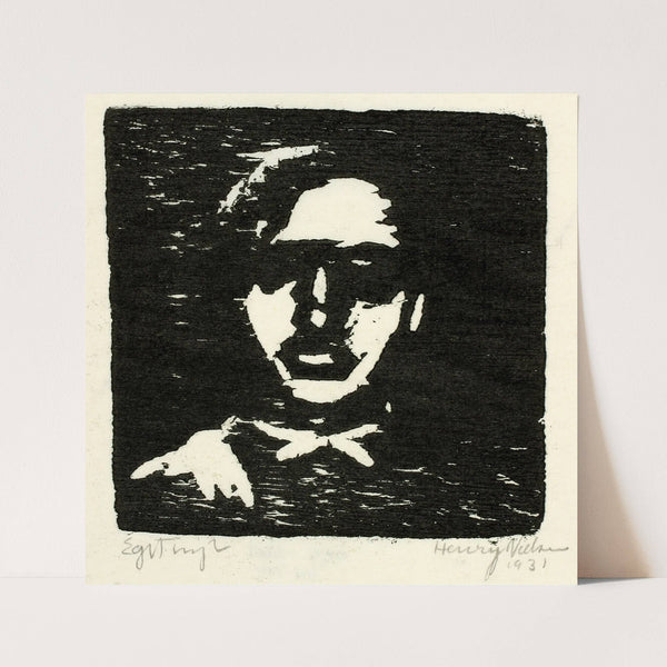 Mandsportræt by Henry Nielsen