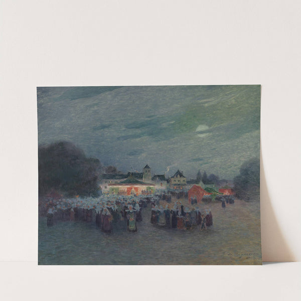 Manège Au Clair De Lune by Ferdinand du Puigaudeau