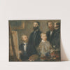Manet in his Studio by Henri Fantin-Latour