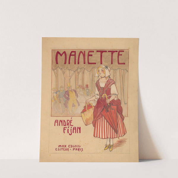 Manette de André Fijan (1913) by Yves Marevéry