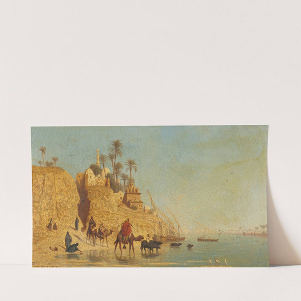 Manfalout (Haute Egypte) by Charles Théodore Frère