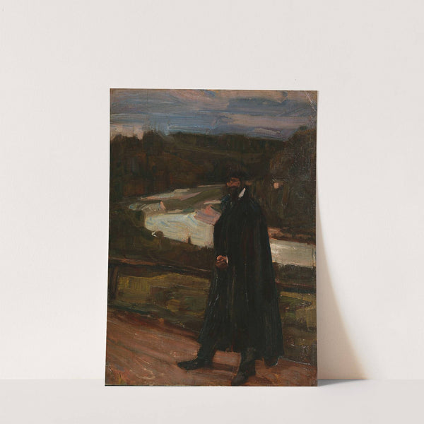 Mann im Isartal (1905) by Albert Weisgerber