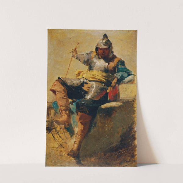 Mann in Rüstung des 17. Jahrhunderts by Johann Till the younger