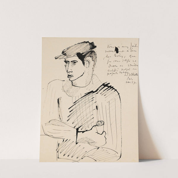 Mann mit Becher (1927) by Helmut Kolle