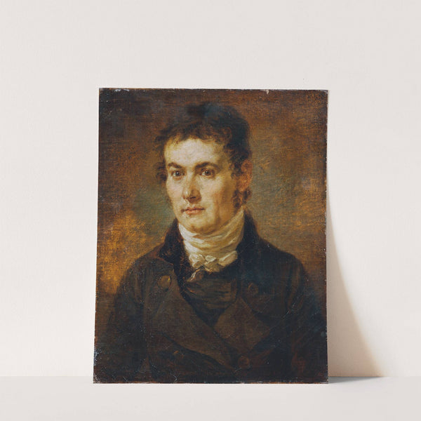 Mann mit weißer Halsbinde (1800) by Johann Georg Edlinger