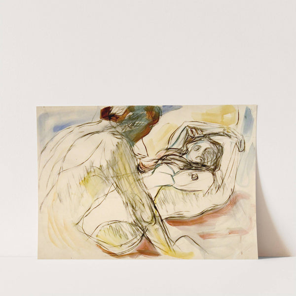 Mann og kvinne (1912-1915) by Edvard Munch