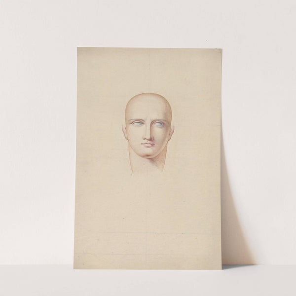 Mannenhoofd, ter maskering by David Humbert de Superville