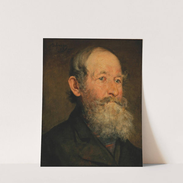 Männerkopf (1890) by Franz von Defregger