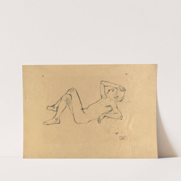 Männliche Aktstudie (1895) by Koloman Moser