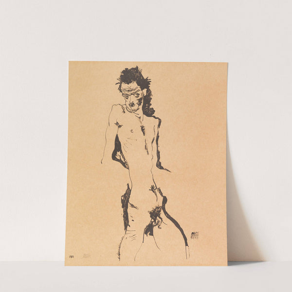 Männlicher Akt (1912) by Egon Schiele