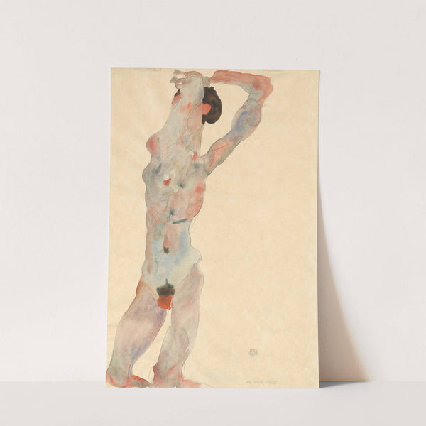 Männlicher Akt (1912) by Egon Schiele