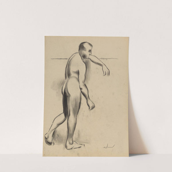 männlicher Akt III by Karl Wiener