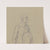 Männlicher Akt mit Hut (Fragment) by Jakob Becker