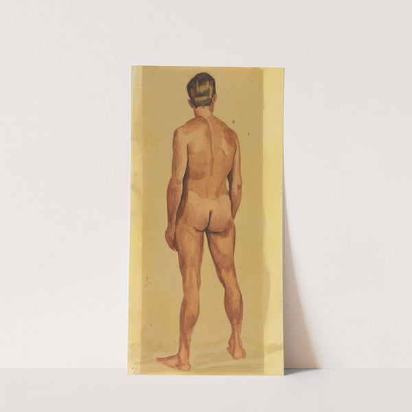 männlicher Akt VII by Karl Wiener