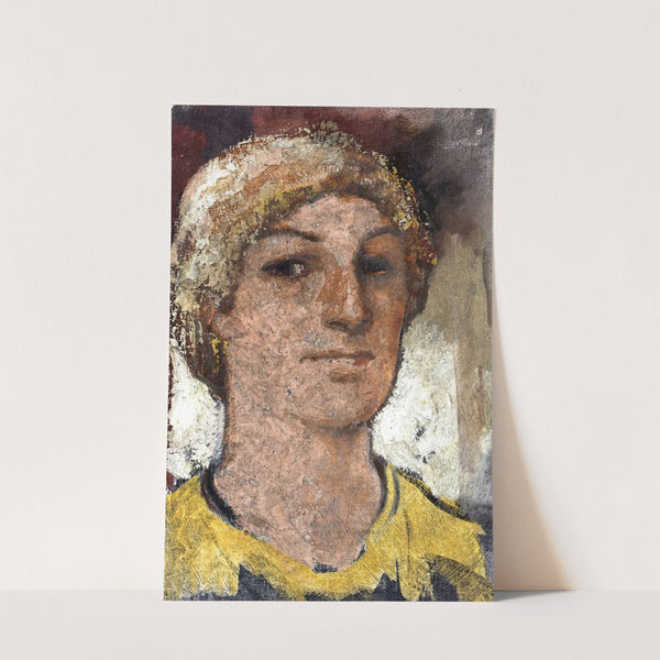 Männlicher Studienkopf (1902) by Fritz Erler