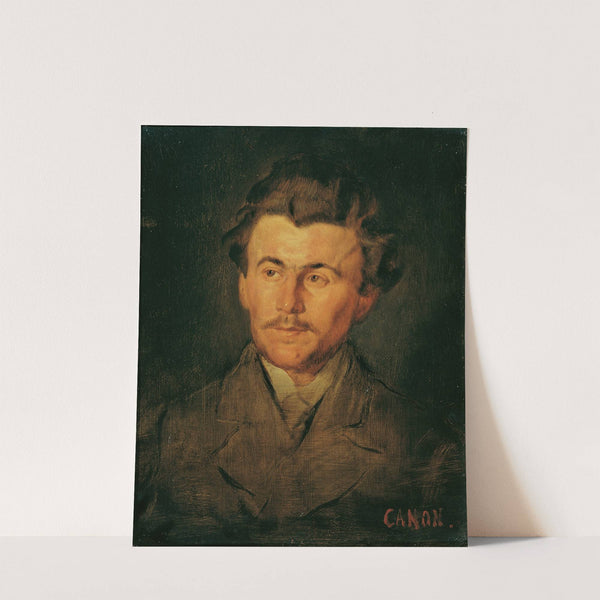 Männlicher Studienkopf by Hans Canon