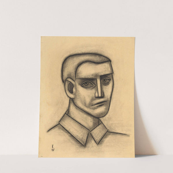 Männliches Porträt by Karl Wiener