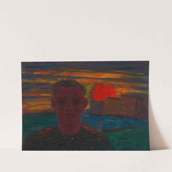 Männliches Porträt by Karl Wiener