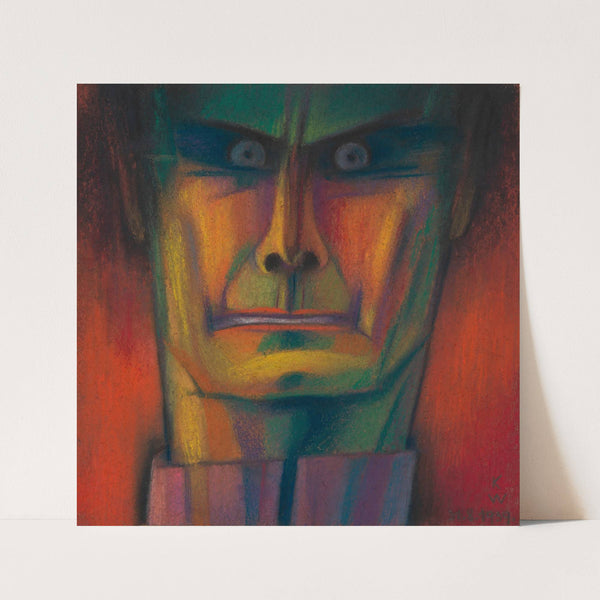 Männliches Porträt (nach Rudolf Hess) by Karl Wiener