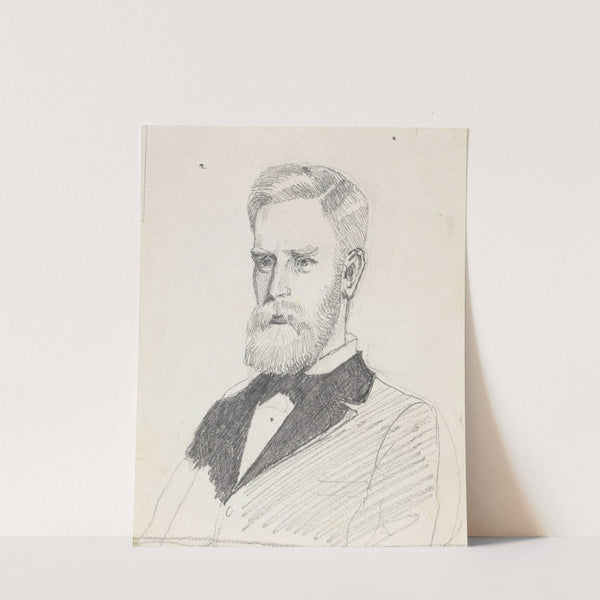 Mannsportrett (1896) by Christian Krohg