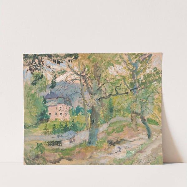 Manor House in Krasňany by Oldřich Blažíček