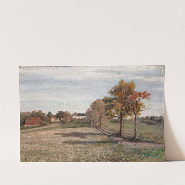 Manor outside Holmestrand by Frederik Collett