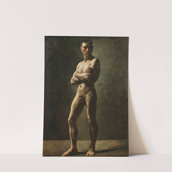 Man's Academy, Crossed Arms by Théodore Géricault