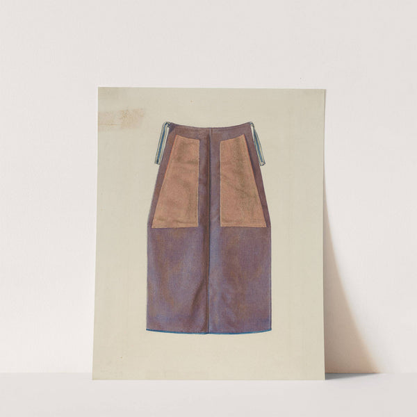 Man's Apron by Ingrid Selmer-Larsen