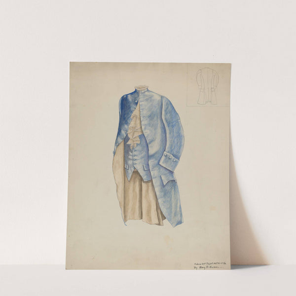 Man's Coat & Waistcoat by Mary E. Humes