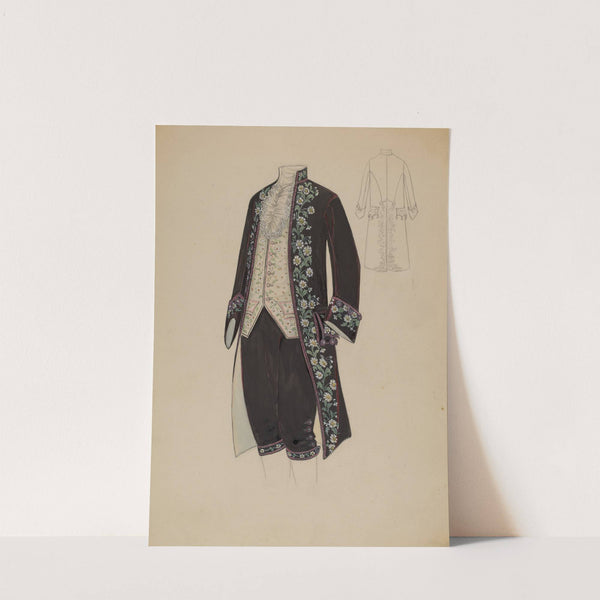 Man’s Court Costume (c. 1936) by Jessie M. Benge