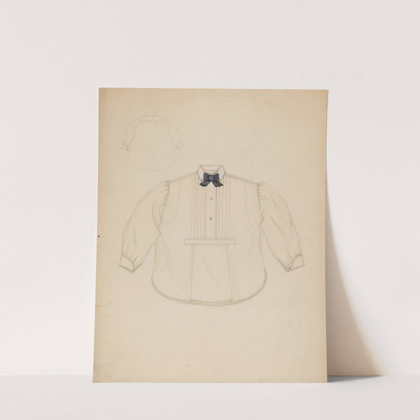 Man's Miniature Shirt by Sylvia De Zon