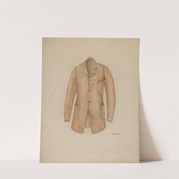 Man's Sack Coat by Edith Miller