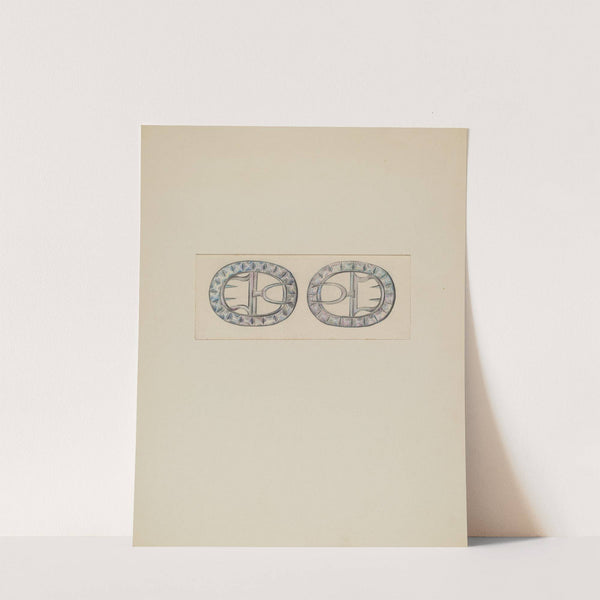 Man’s Shoe Buckle (c. 1936) by Charles Criswell