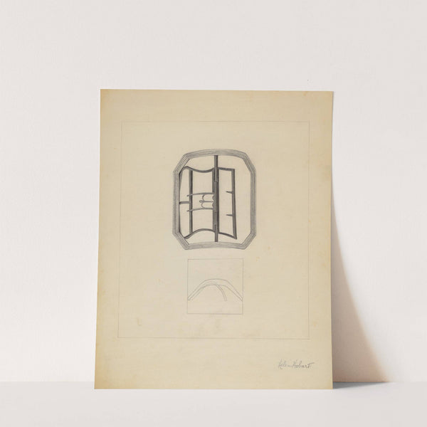 Man's Shoe Buckles by Helen Hobart