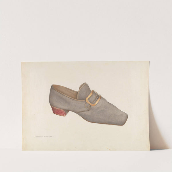 Man's Shoe by Dorothy Dwin