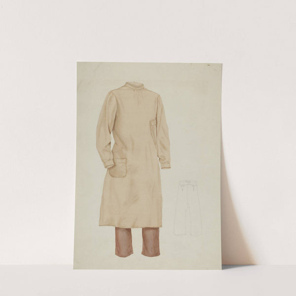 Man's Smock and Trousers by Frances Cohen