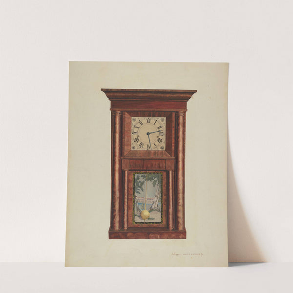 Mantel Clock by Ernest A. Towers, Jr.