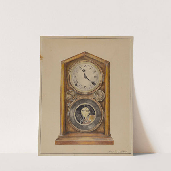 Mantel Clock by Francis Law Durand
