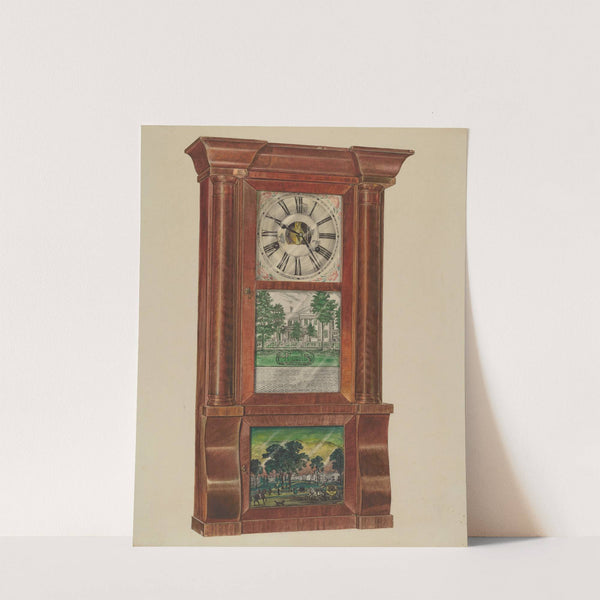 Mantel Clock by Francis Law Durand