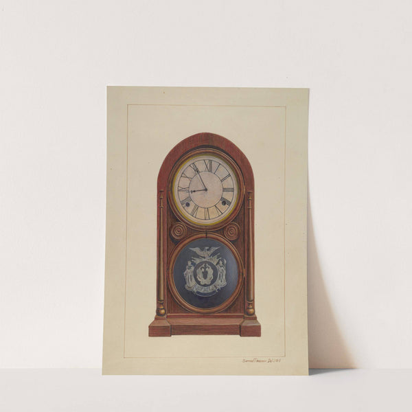 Mantel Clock or Shelf Clock by Samuel Fineman