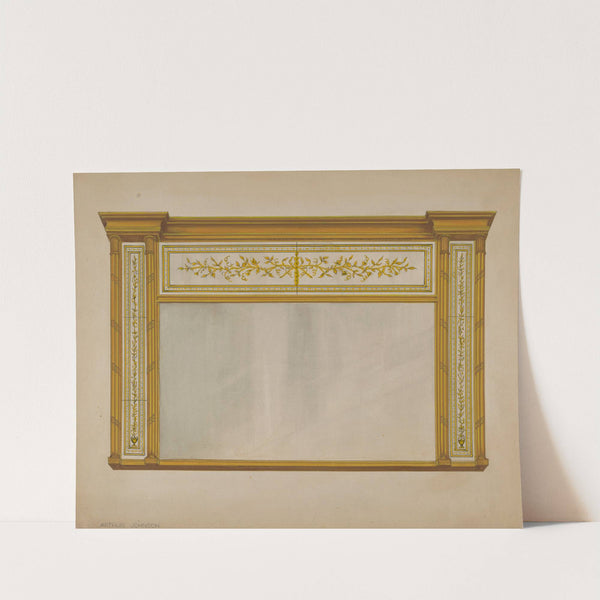 Mantel Looking Glass by Arthur Johnson