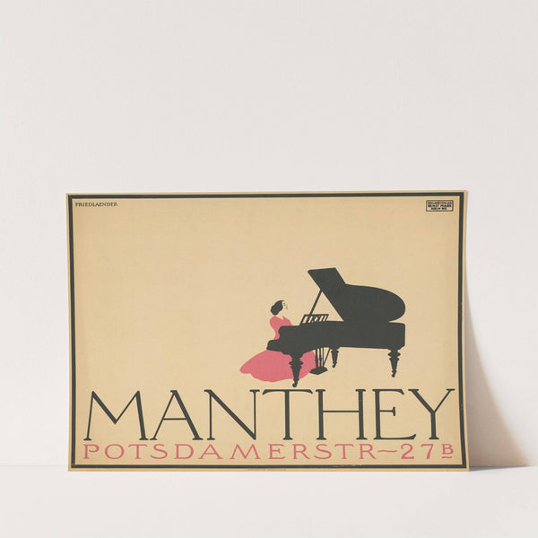 Manthey. Potsdamerstraße 27B (1911) by Margarethe Friedlaender