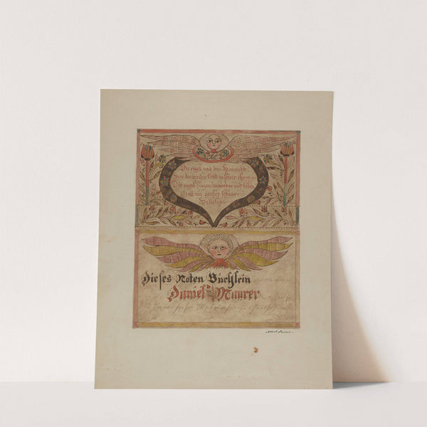 Manuscript and Miniature by Albert Levone